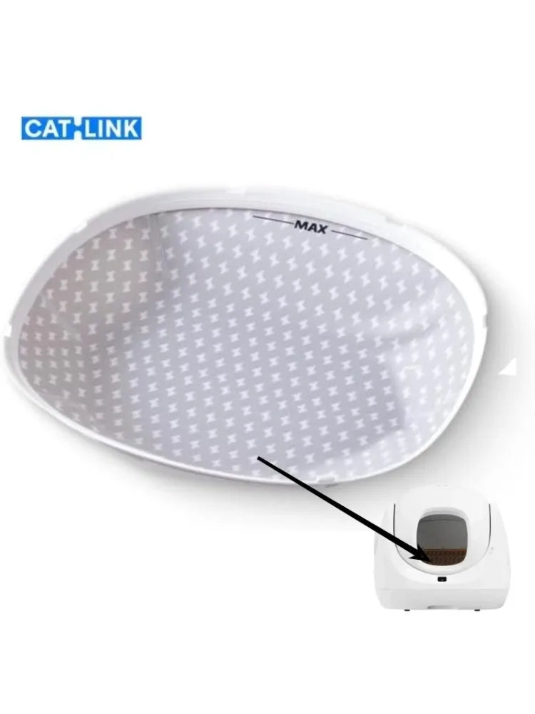 وسادة فضلات القطط البديلة من CATLINK لصندوق فضلات القطط الأوتوماتيكي SE/SE LITE، مقاومة للماء والتسرب، حصيرة فضلات بديلة لا تلتصق أبدًا