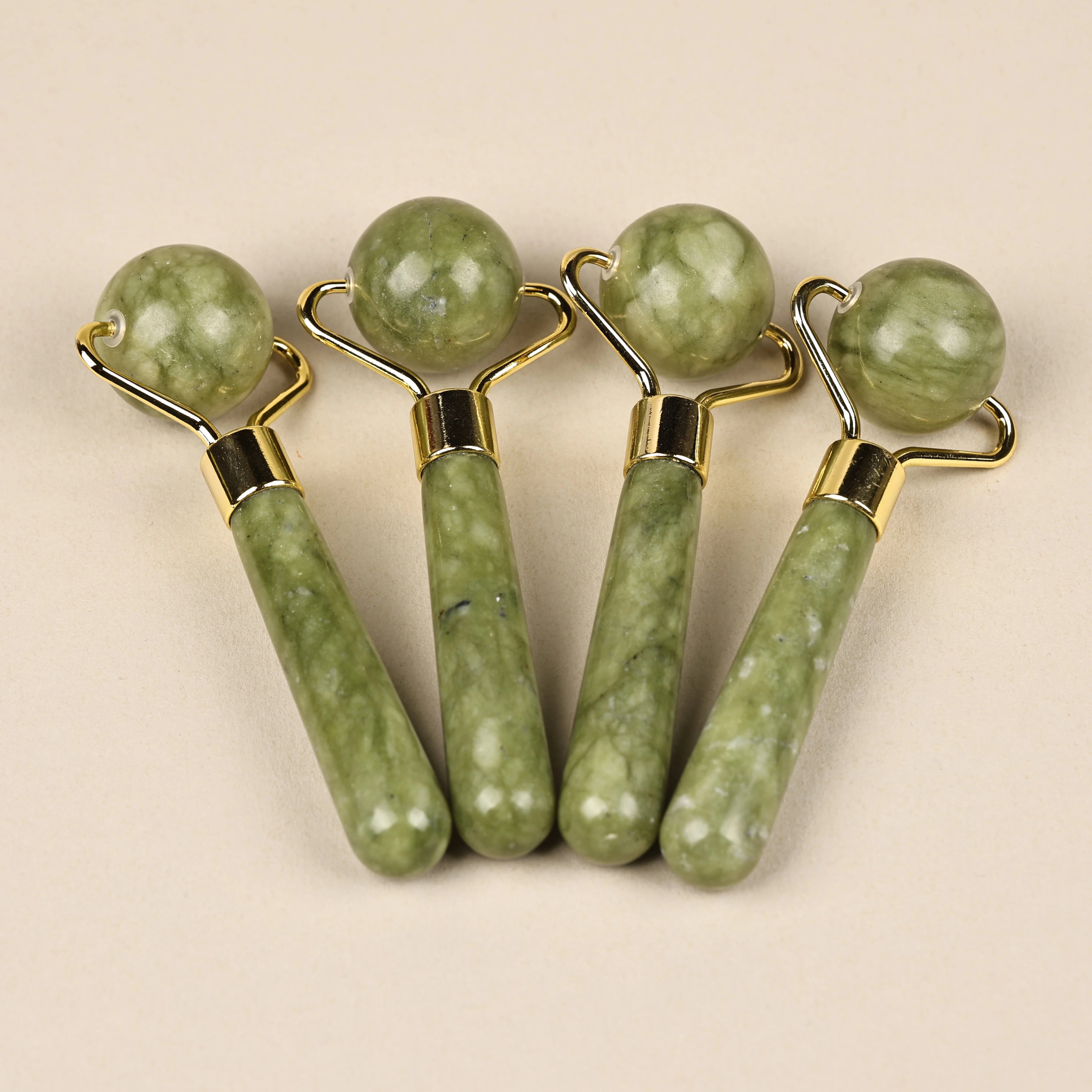 1PC Natural Jade Face Roller Massager Face Neck Body Eye Massage Anti Aging Wrinkles Beauty Slimming Therapy SPA Skincare Tool