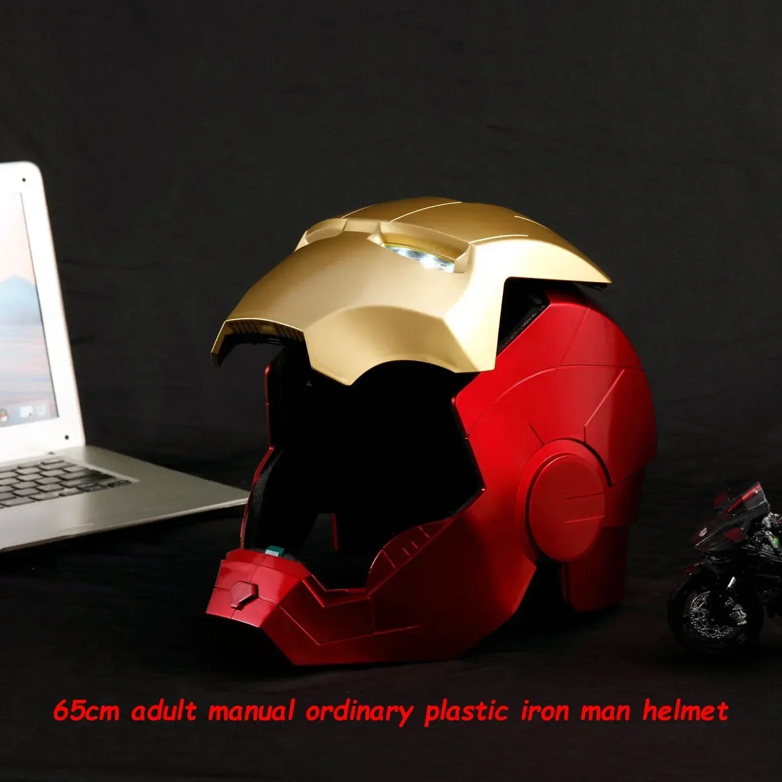 Marvel Iron Man Electric Helmet Model 1:1 Scale Multi-Piece Manual Opening Luminous Toy for Adults And Children Cosplay Gift