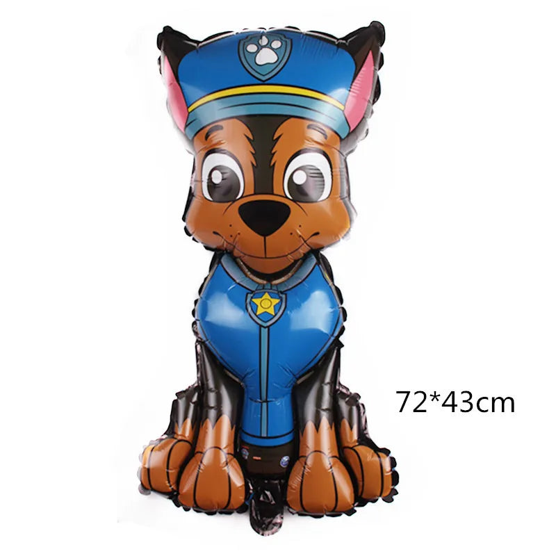 PAW Patrol Birthday Decor Foil Balloon Paw Patrol Party Supplies Toys Children Birthday Party Decoration Supplies Baby Shower