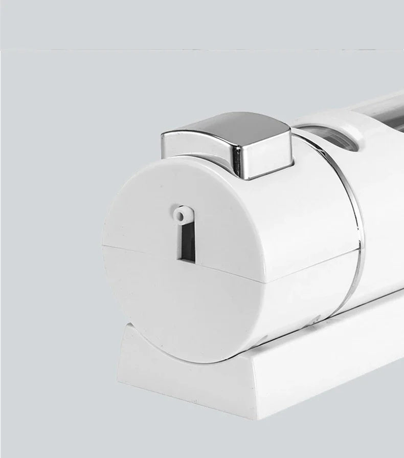 Lamgool Single/double Soap Dispenser Wall-Mount Shower Bath Shampoo Dispenser Liquid Soap Container Bathroom Accessories