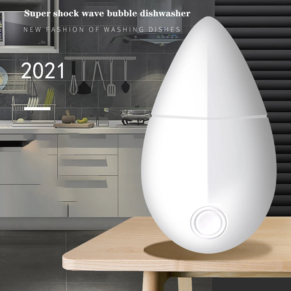 Kitchen Wireless Mini Dishwashers USB Ultrasonic Sink Fruit Vegetable Dish Washer Electric Portable Washing Machines 식기세척기