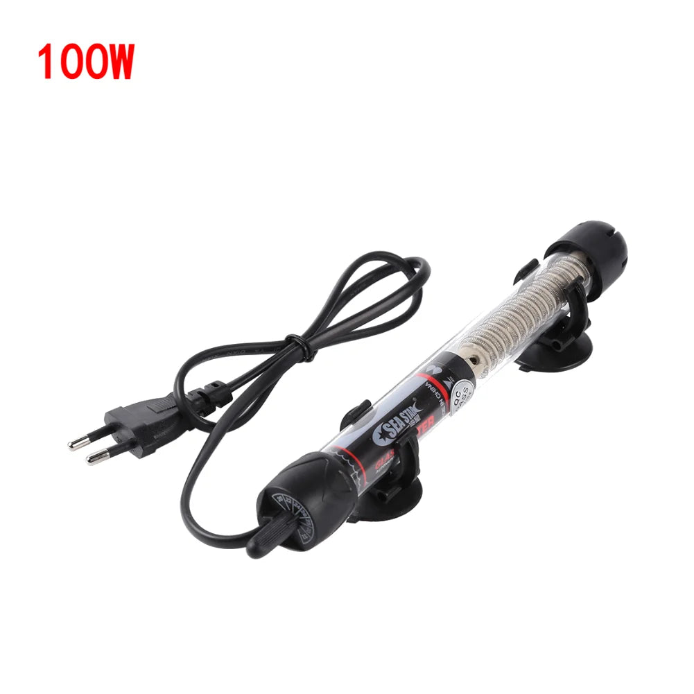 25-300W Fish Tank Heating Rod Adjustable Temperature Thermostat Heater Automatic Thermostat Rod Aquatic Aquariums Accessories