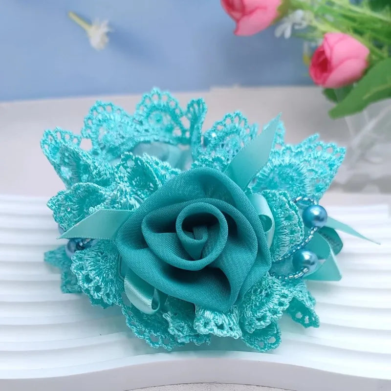 Élastique pour cheveux Fleur