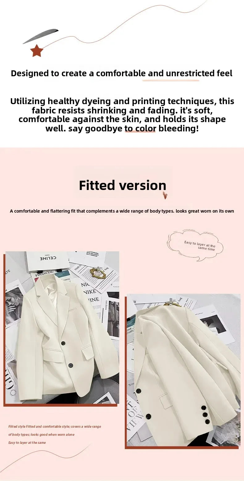 Veste a simple boutonnage slim fit élégant