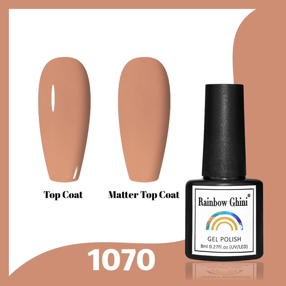 Gel Vernis à ongles semis permanents Paillettes 8Ml 150 couleurs