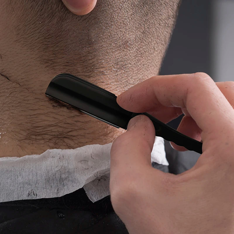 Rasoir à cheveux Pliant Lames remplaçables Couteau de rasage Acier inoxydable