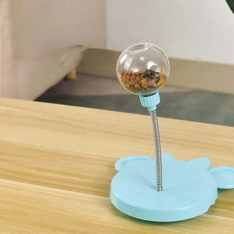 Pet Puzzle Food Leaking Ball Toy Cat Dog Interactive Treat Leaking Toy Catnip Slow Cat Dog Feeder Fun Toys Pet Supplies