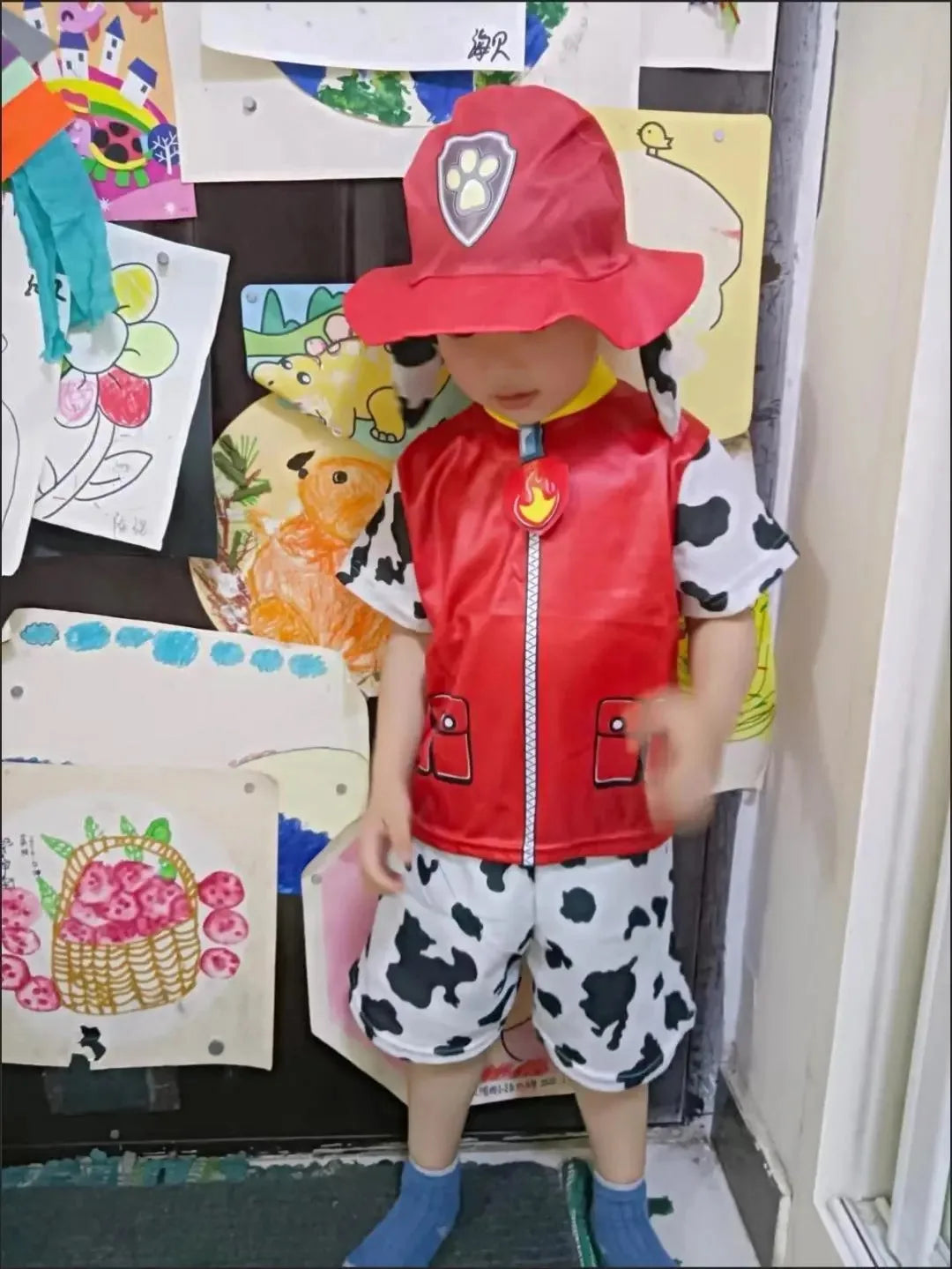 PAW Patrol Cartoon Rocky Rubble Skye Marshall Zuma Chase Cosplay Costume Halloween Purim Kids Birthday Party Gift Fancy Dress