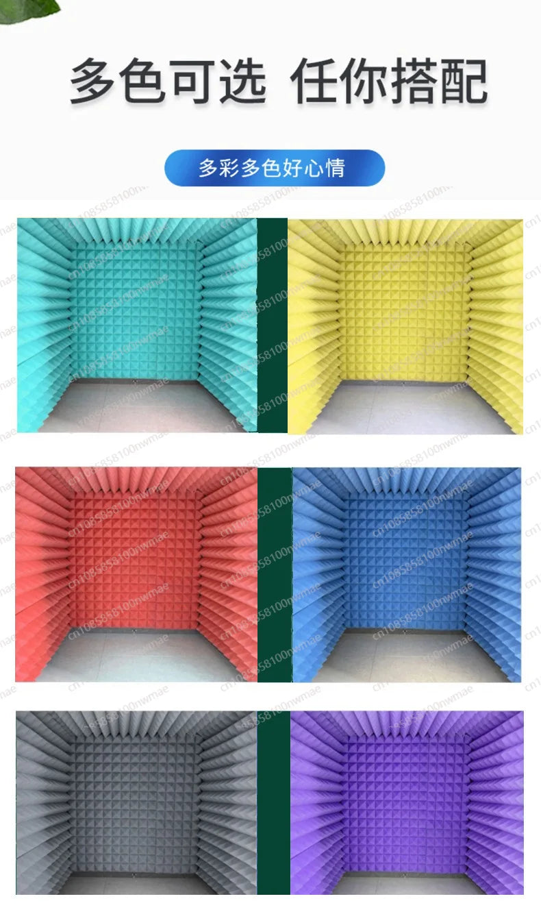 Simple desktop recording studio noise reduction office home desktop reading sound insulation cover can be moved