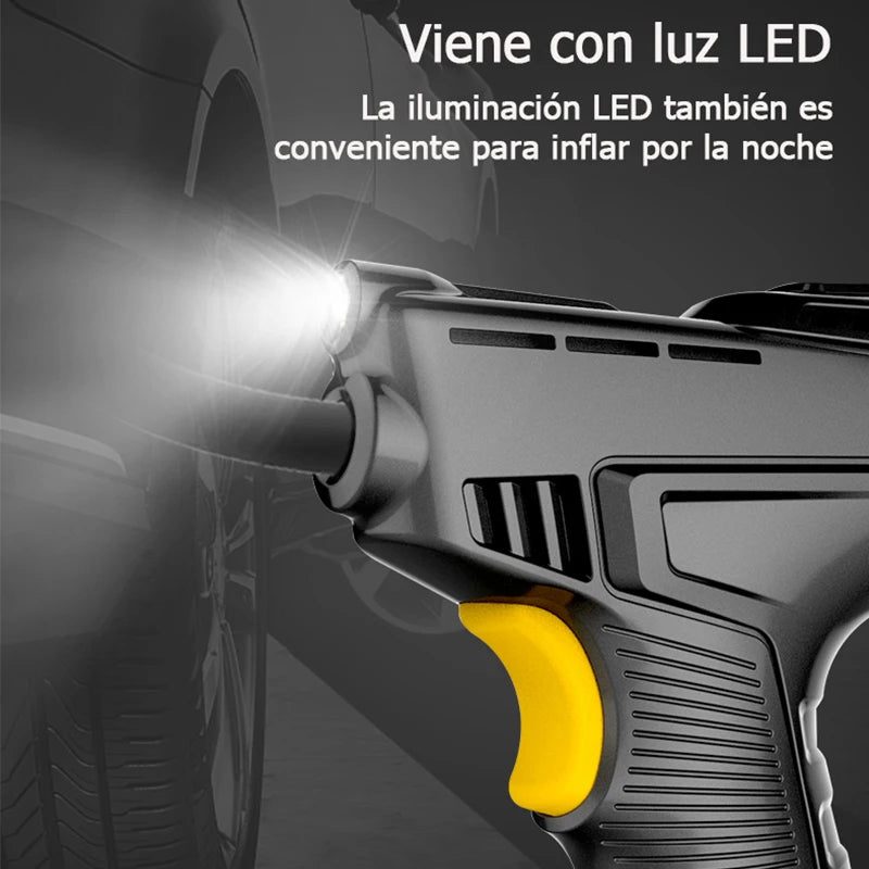 120W Automobile Car Air Pump，Air Compressor Self inflating machine Smart Digital Display LED Lighting Suitable for Car Bike Ball