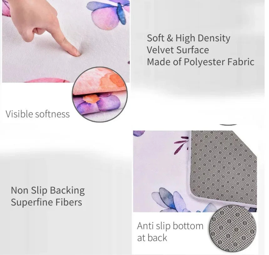 Alfombra Road Traffic Rout Map Carpet Living Room Sofa Coffee Table Bedroom Rugs Kitchen Kid Play Anti-slip floor Mat Home Decor