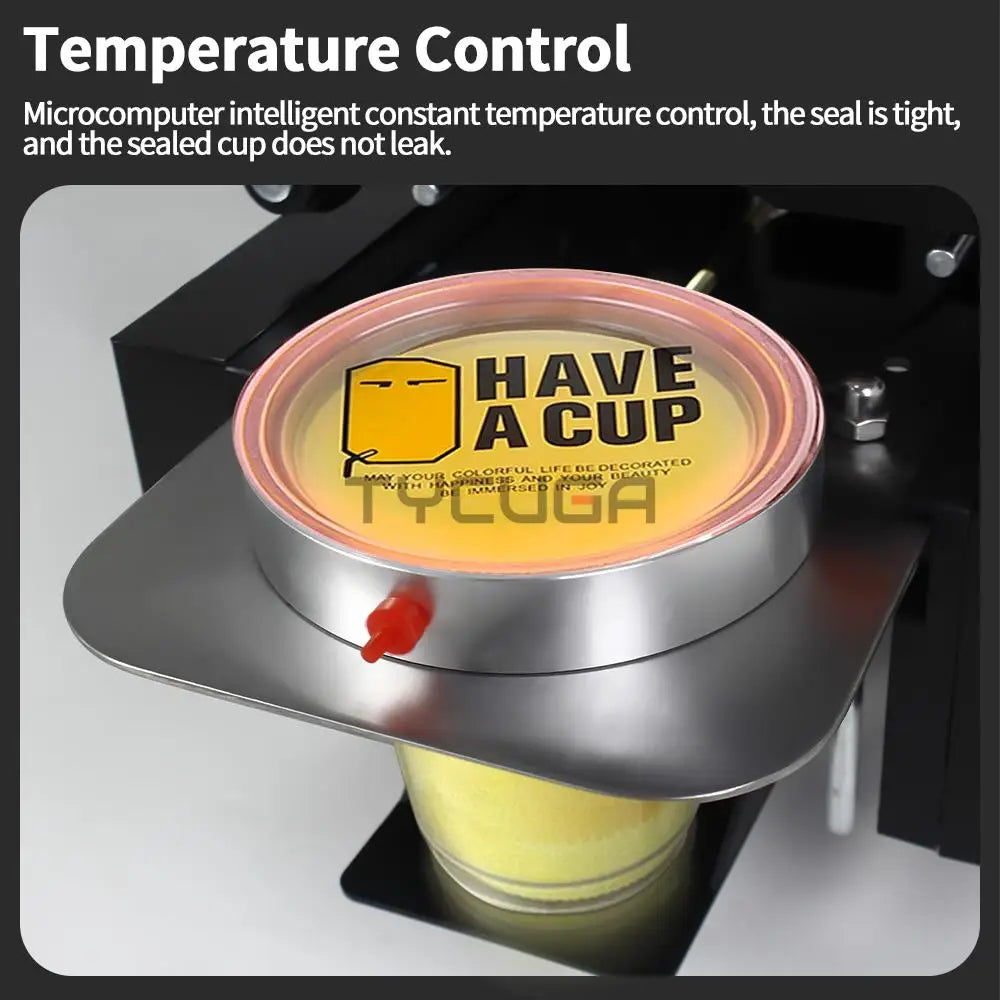 Cup Sealer Automatic Milk Tea/Coffee Shop Plastic/Paper Cup Sealing Machine 9/9.5CM Electric Bubble Tea Film For Business 220V