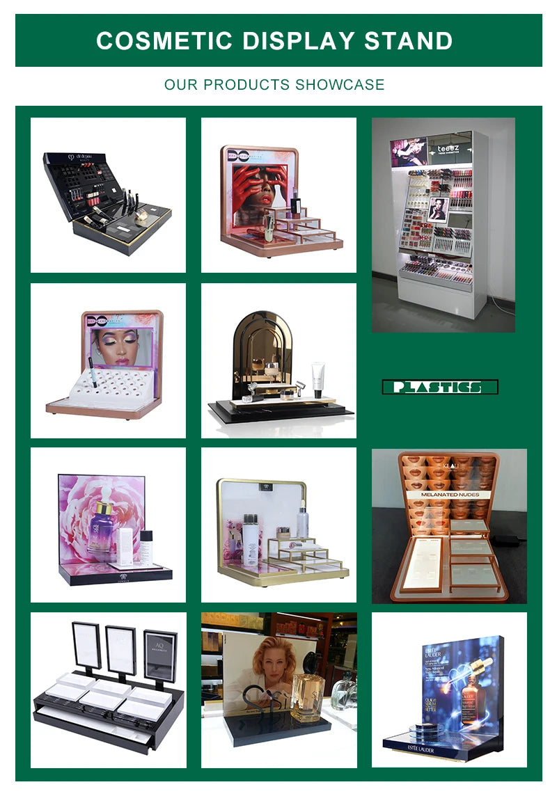 Présentoirs de maquillage
