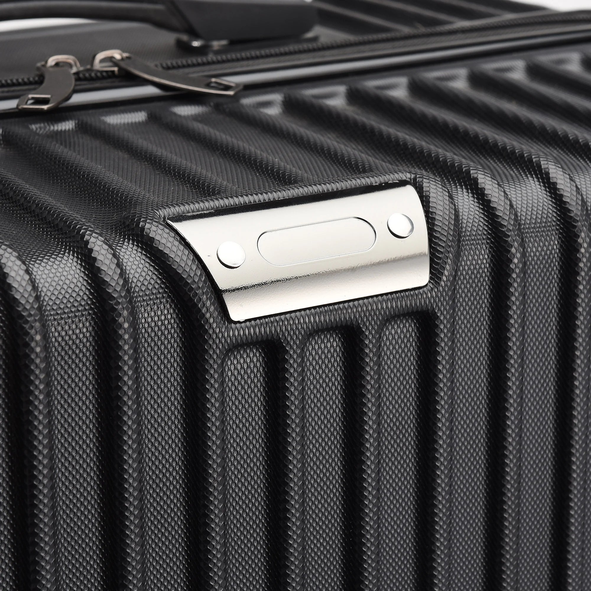 Luggage Set of 3 with Lock, 4 Rolling Spinner Wheels, ABS Lightweight Trolley Travel Suitcase for Hand Luggage Business Trip