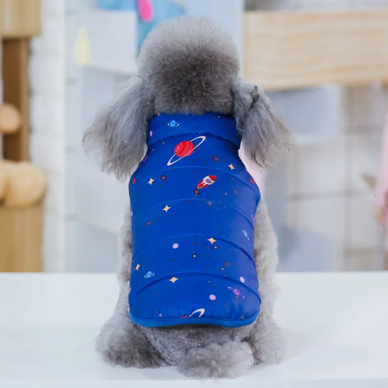 Pet Dog Fashion Winter Coat Small Dog Warm Jacket Stylish Comfortable Insulation Clothing Chihuahua Teddy Poodle Pet Clothing