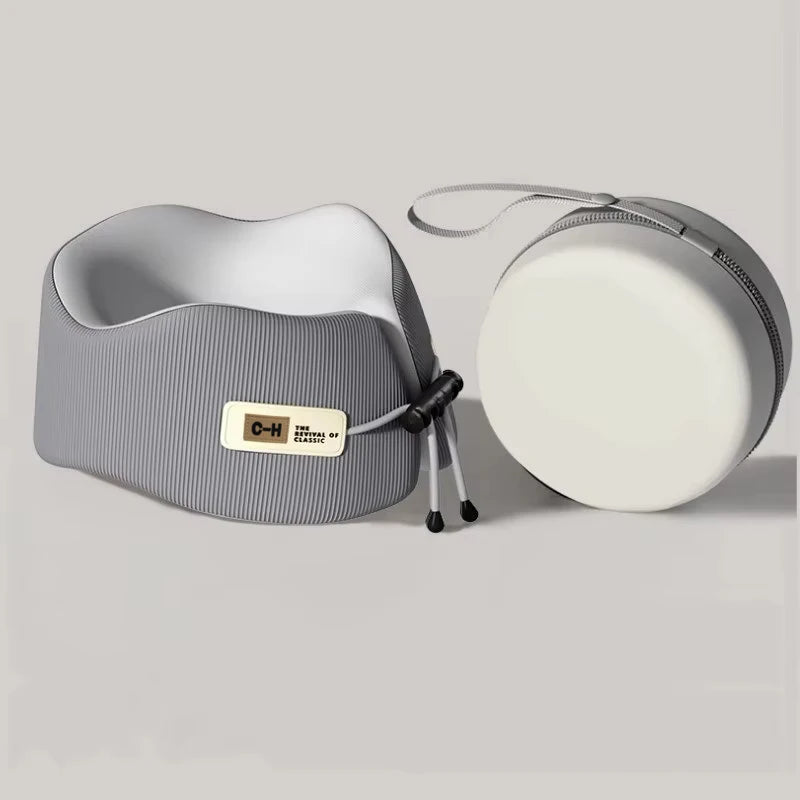 Memory Foam U-Shaped Pillow Travel Neck Support Sleeping Pillow Shoulder Rest U-Cushion Airplane Trip Neck Pillow