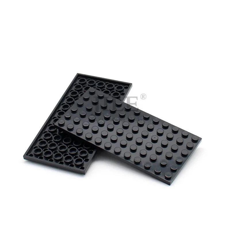 10pcs Moc Base Plate 6x12 3028 DIY Creative Enlighten Basics Building Blocks Bricks Compatible with Assembles Particles Toys