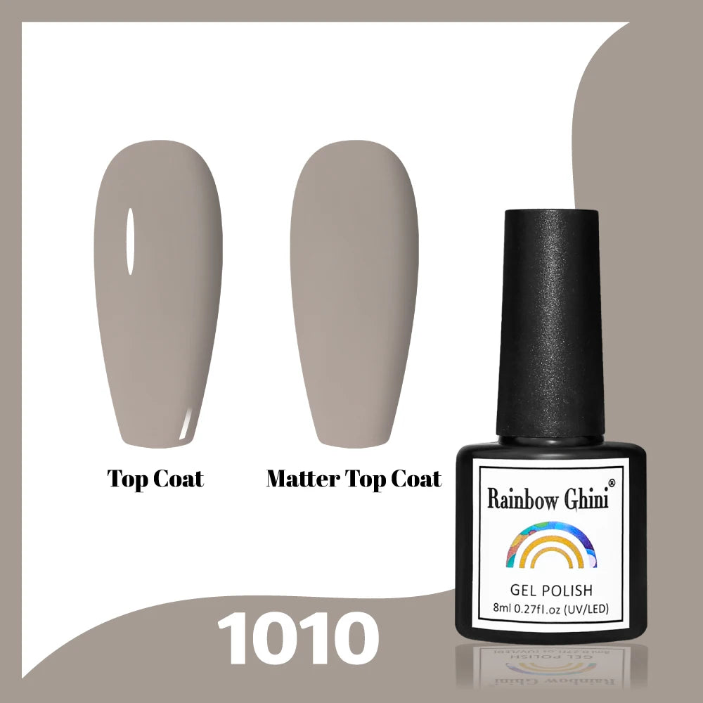 Gel Vernis à ongles semis permanents Paillettes 8Ml 150 couleurs