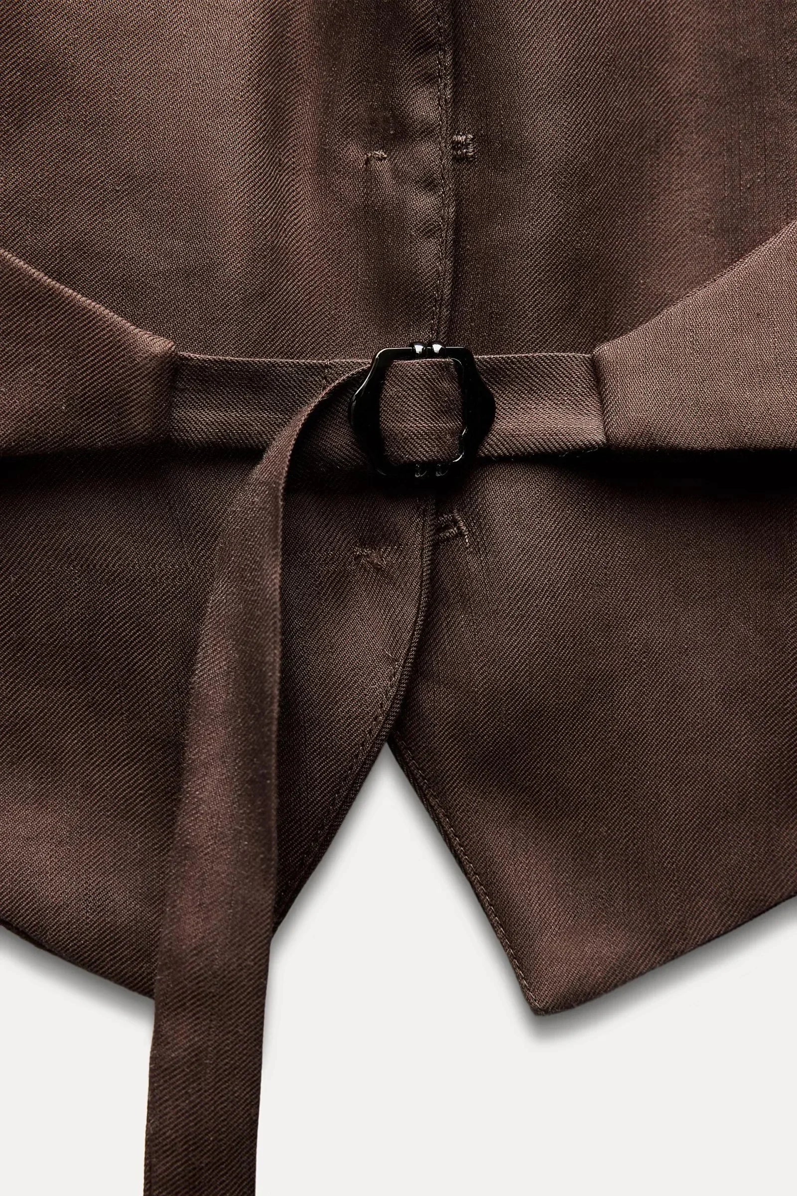 KONDALA Vintage Chic Women Suit Solid Halter Backless Vest Straight Button Loose Pants Fashion 2025 Autumn Office Lady Set