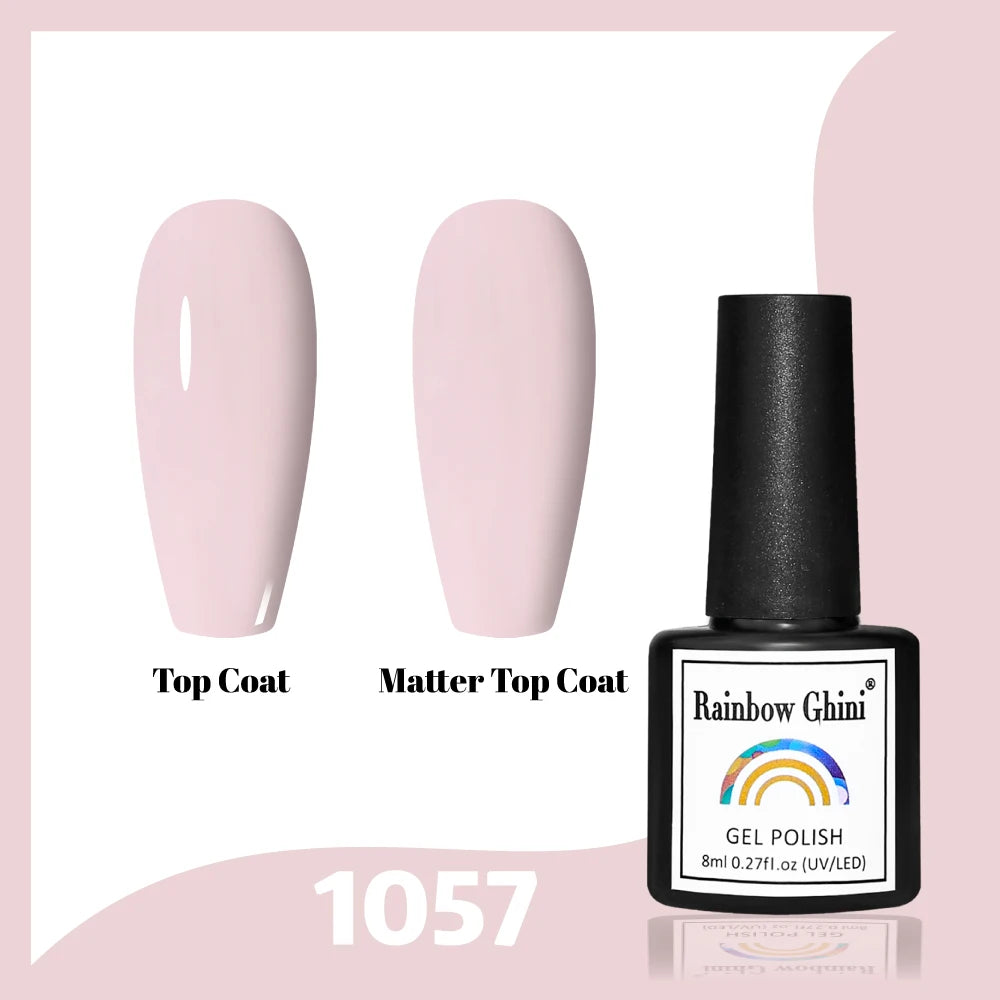 Gel Vernis à ongles semis permanents Paillettes 8Ml 150 couleurs