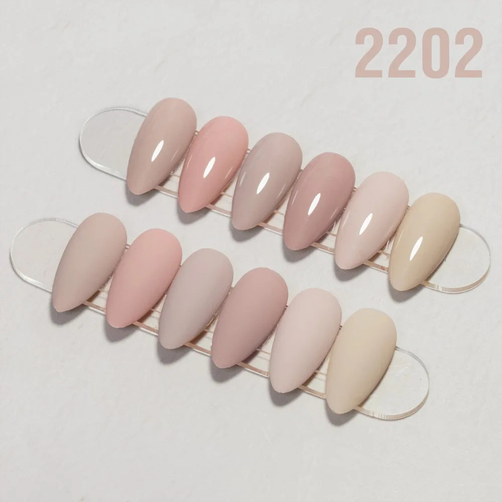 6pcs/kit VENALISA Collection de couleurs de Noël Ongles d’hiver