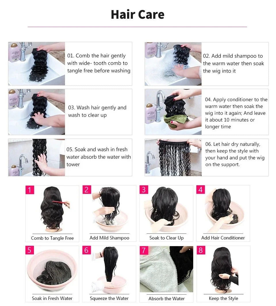 Wigs Human Hair Straight 360 Full Lace Front Wig Human Hair Pre Plucked 13x6 13x4 HD Lace Frontal Hair Wig Brazilian For Women