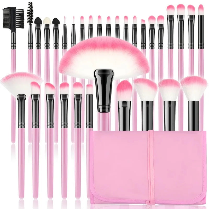 Ensemble contenant 37 outils de maquillage