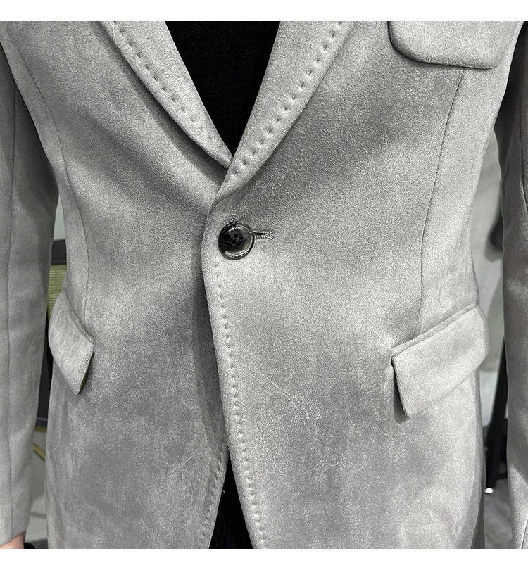 Veste blazer Cuir de daim