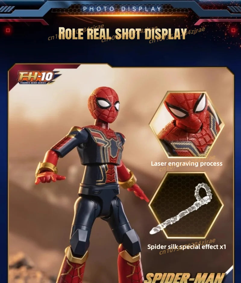 BLOKEES Marvel Building Blocks Galaxy Version 2 Unlimited Legend series Spider Man Iron Man Assembling Toy Model Ornaments Gifts