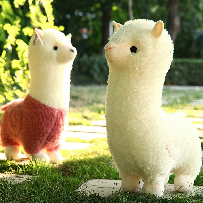 28CM Kawaii PlushAlpacasso Toys Fashion Animal Soft Stuffed Dolls Lovely Alpaca Pillows Birthday Xmas Gift for Child Girls