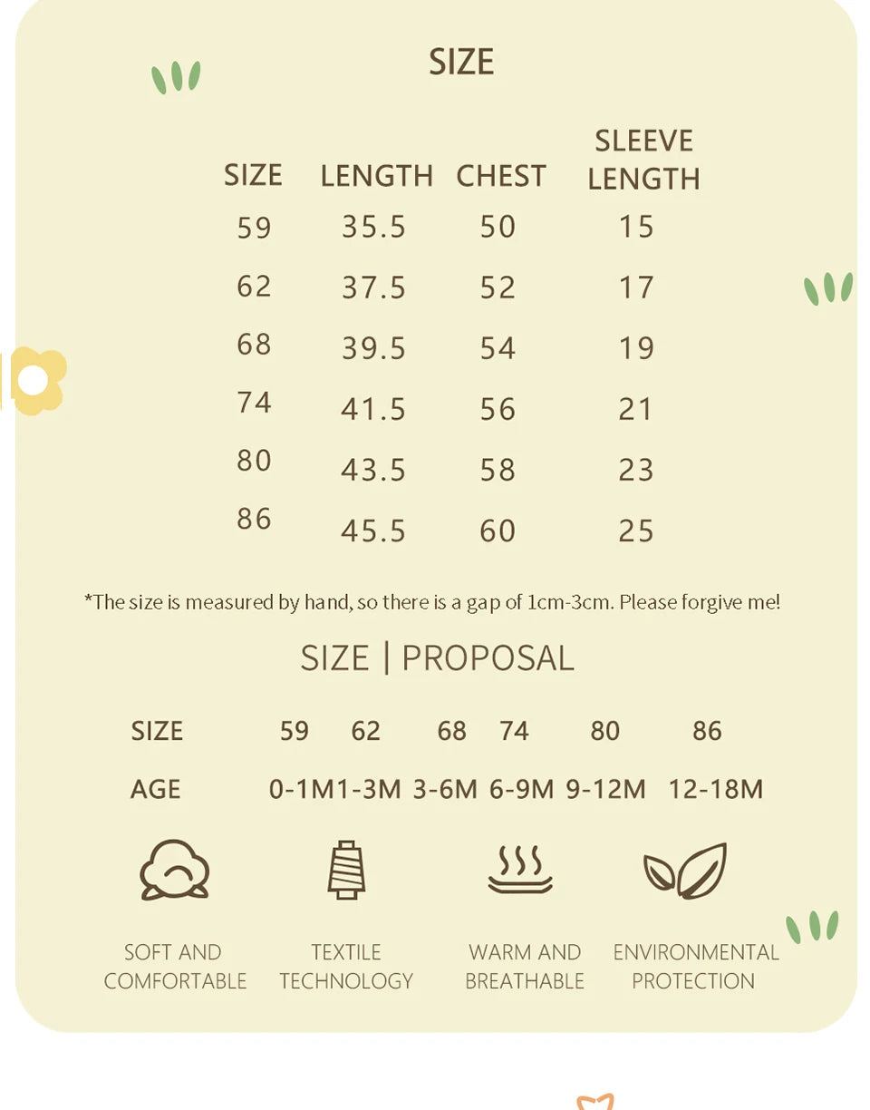 Infant Baby Girl Knitting Bodysuits Clothes 0-18m Spring Autumn Winter Newborn O Neck Long Sleeves Onesie Outfits Child Costumes