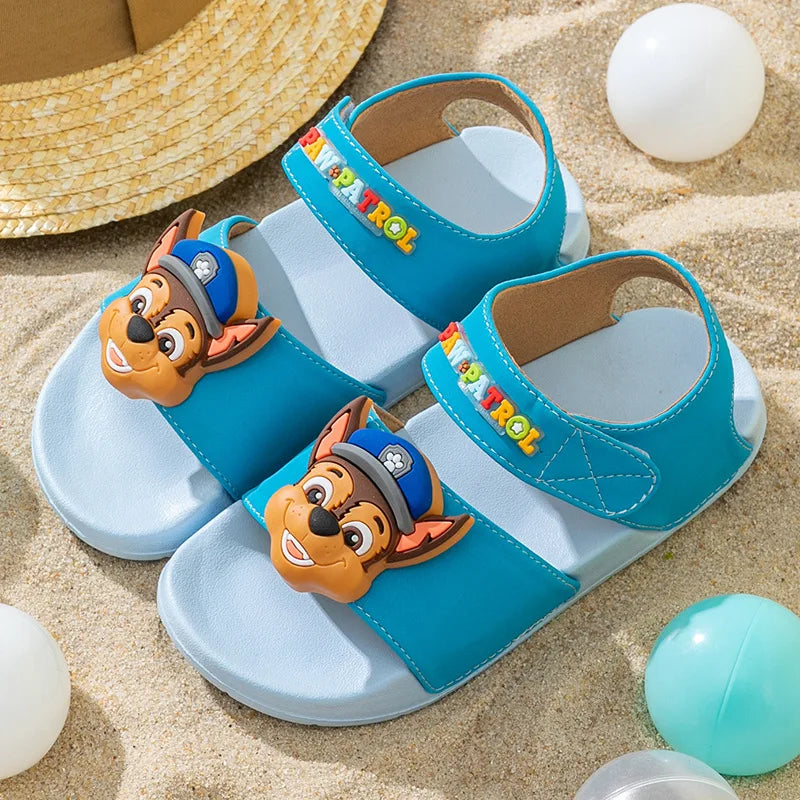 PAW PATROL Children's Sandals Outdoor Comfortable Non-slip Breathable Sandals Heel Strap Shoes for Boys And Girls