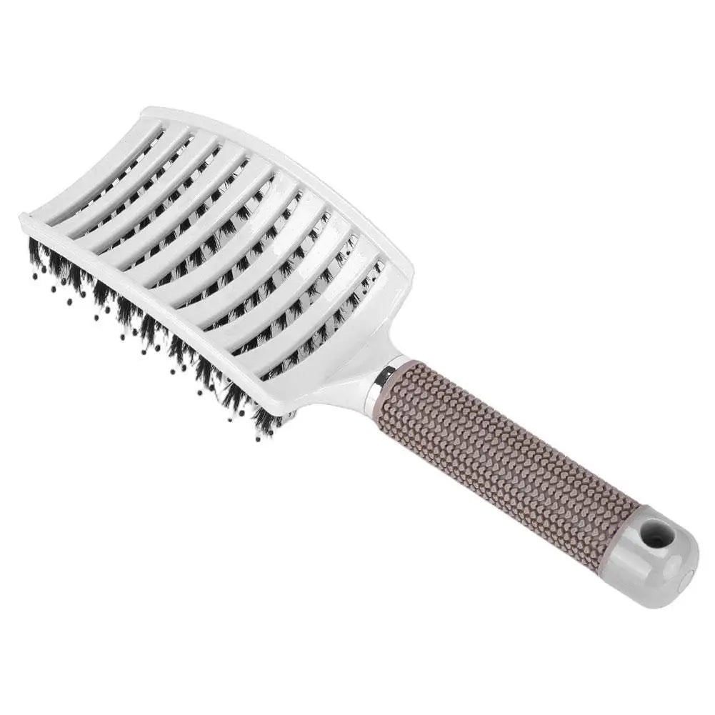 Brosse à cheveux bouclés .
