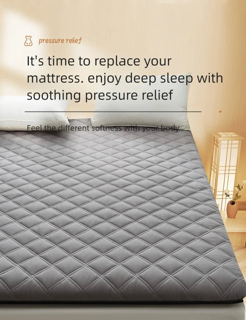Universal Comfortable Mattress, Soft Soybean Mattress For Home Bedroom, Single Student Dormitory Quilted Bedding.