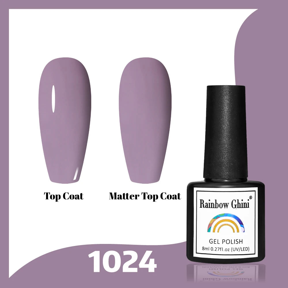 Gel Vernis à ongles semis permanents Paillettes 8Ml 150 couleurs