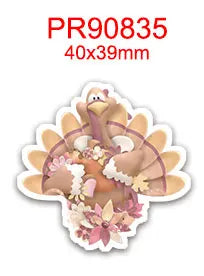 DIY Thanksgiving Day Printed Grosgrain Ribbon For Craft Supplies Sewing Accessories 5 Yards, Planar Resins 10 Pieces. 55780