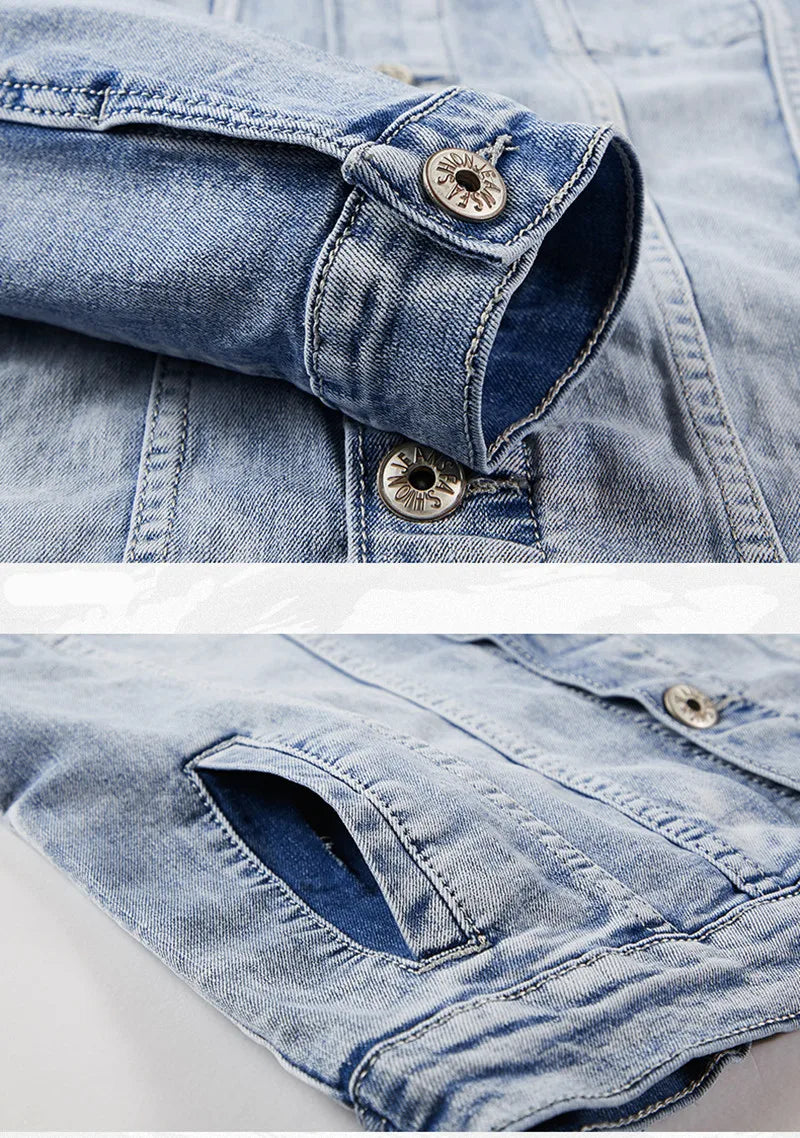 Ensemble en jeans Denim Micro-stretch Printemps/Automne