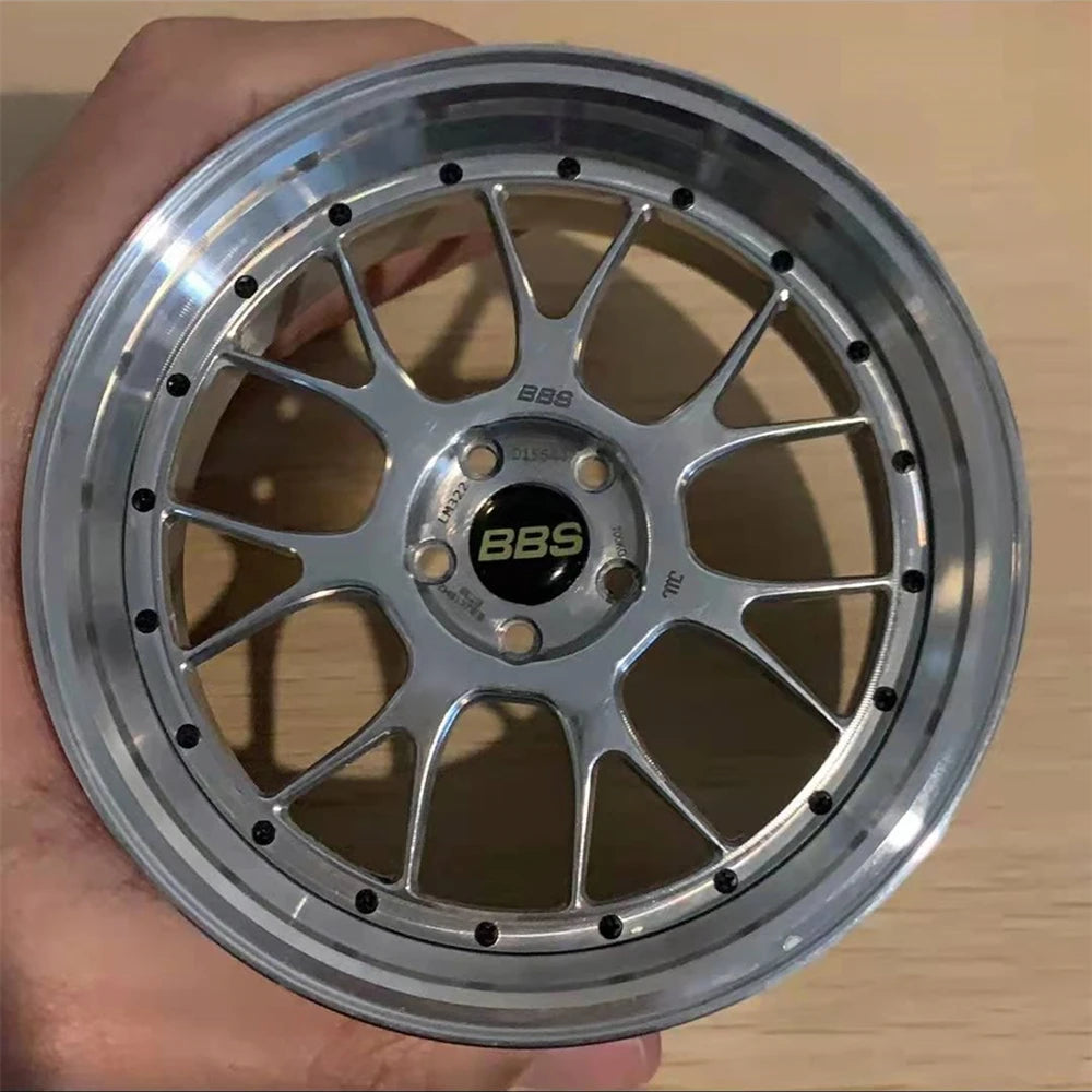 1/5 Car Model Metal Forged Assemble Refitting Wheel Hub  Creative Desktop Display  Personalized  Modification Toys Gift