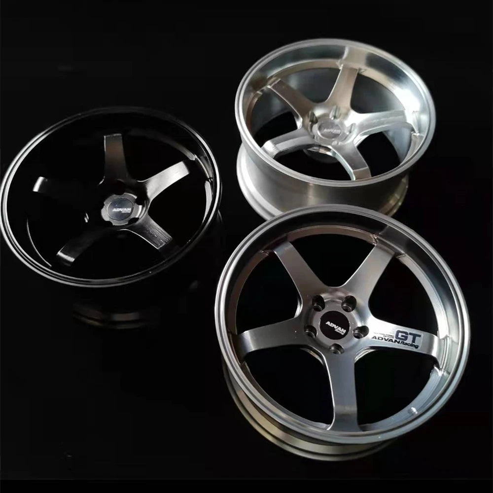 1/5 Car Model Metal Forged Assemble Refitting Wheel Hub  Creative Desktop Display  Personalized  Modification Toys Gift