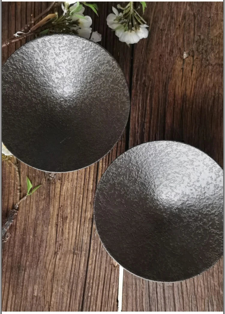 Ceramics Dinner Plate Tall Pasta Plates Salad Bowls Soup Basins Restaurant Home High Feet Tableware Snack Dessert Trays