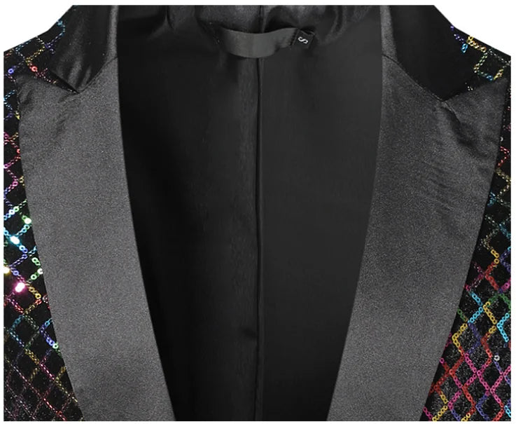 veste de conception a paillettes