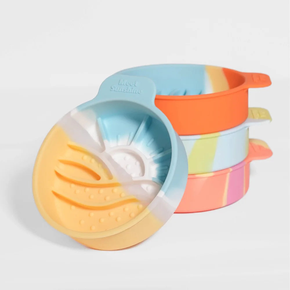 وعاء تغذية بطيء للقطط، وعاء طعام للحيوانات الأليفة مضاد للاختناق، وعاء تفاعلي غير قابل للانزلاق للقطط للطعام الجاف/الرطب والماء،