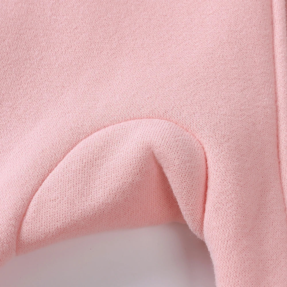 2025 Newborn Baby Romper Warm Clothes Winter Thicken Fleece Hooded Bear Onesie Toddler Boy Girl Jumpsuits Infant Pajamas