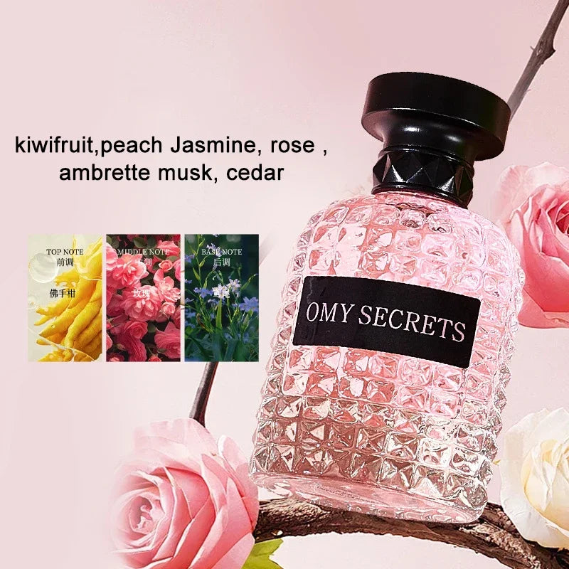 Rivet Series Fresh Perfume Woody Fruity Floral Long-lasting Light Fragrance Ladies Deodorant Bergamot High-quality Charm Perfume