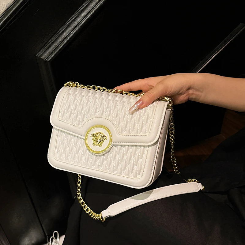 Leather Crossbody Bag Women's Shoulder Bag Messenger Bag Tote Bags Classic Elegant Luxury Brand