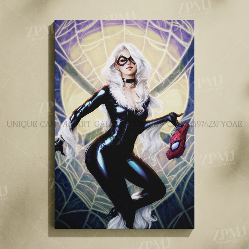 Marvel Comics Female Characters Canvas Pictures Home Decoration Paintings Poster HD Prints Wall Art The Avengers Room Frameless