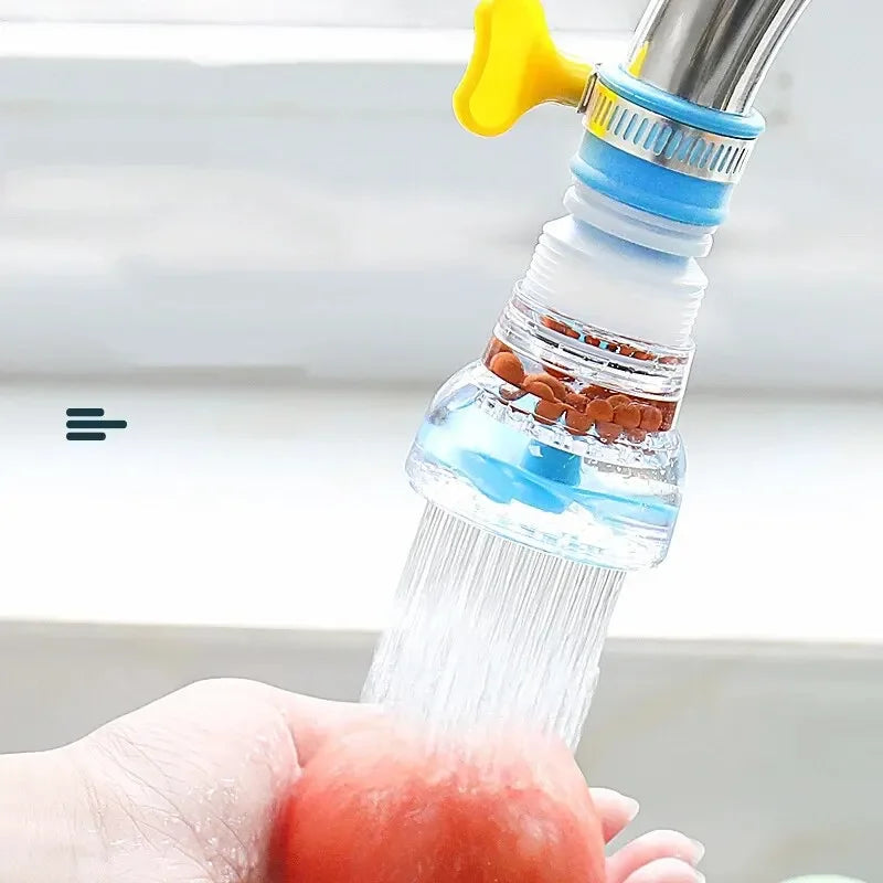 360 Rotation Universal Faucet Bubbler Swivel Water Saving Economizer Head Shower Kitchen Faucet Nozzle Adapter Sink Accessories