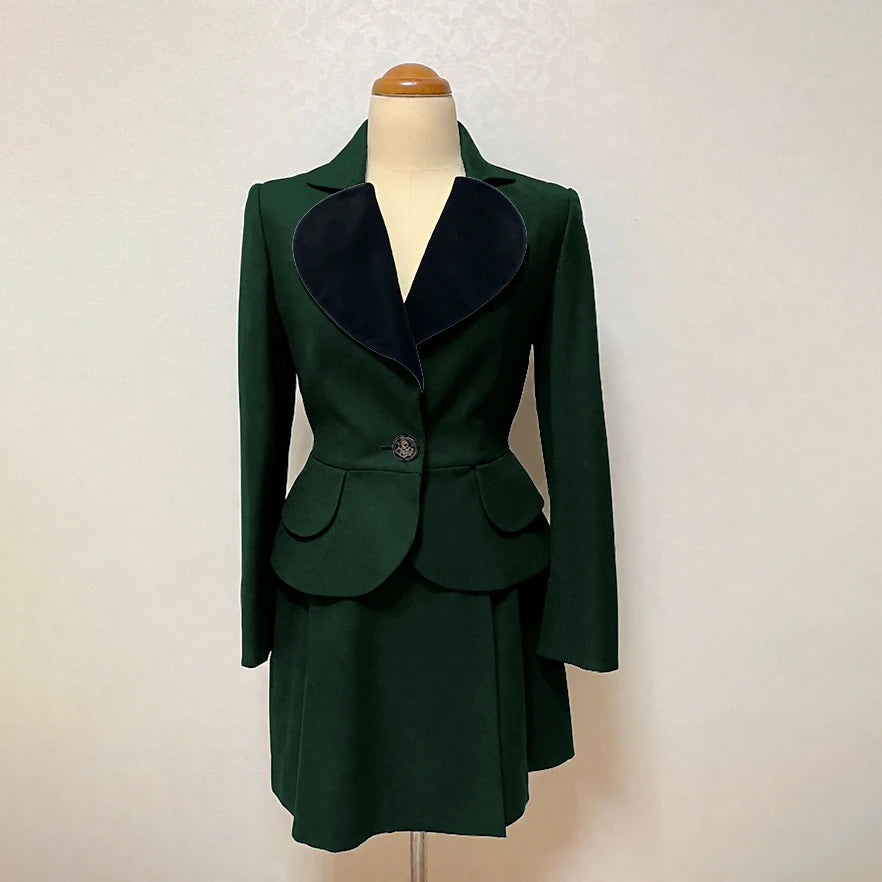 Costume 2 pièces personnalisé slim sweet