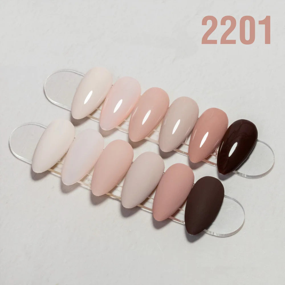 6pcs/kit VENALISA Collection de couleurs de Noël Ongles d’hiver